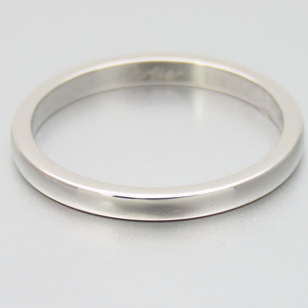 Used CARTIER Ring Classic Wedding EU#55.5 56 Pt950Platinum 3.7g Platinum Jewelry