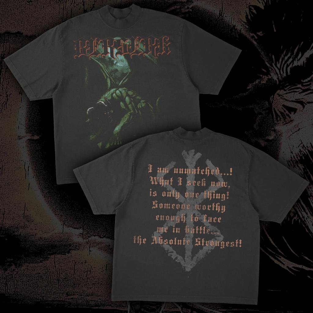 Men's T-shirt Berserk Anime Graphic Oversized Y2k Cotton T-shirts Man Women T-shirt Hip Hop Casual Short Sleeves Men's Clothing