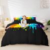 Erosebridal Tree of Life Comforter Cover Sun and Moon Bedding Sets, Gothic Bohemian Duvet Cover Twin 2Pcs Trippy Galaxy Stars Bedding with 1