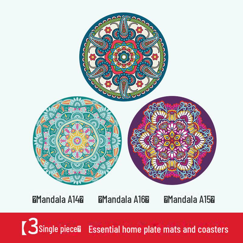 Hitzebeständiger, süßer Teeuntersetzer – rutschfeste, isolierende Gummimatte