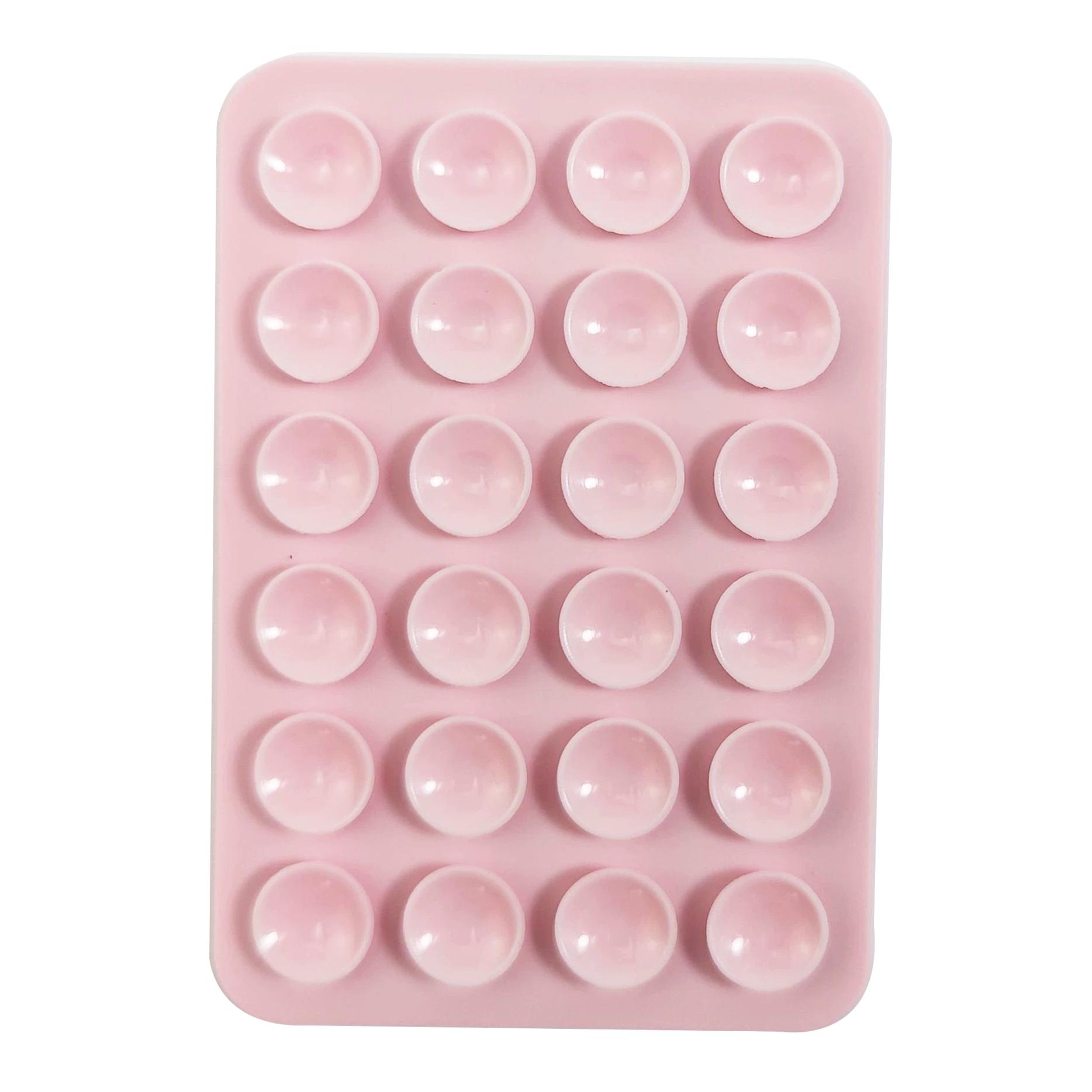 

Single-Sided Silicone Suction Phone Holder Mat Multifunctional Suction Cup Wall Anti-slip Detachable Phone Rubber Sucker Pad