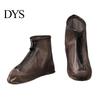 Travel Shoe Covers 1 Pair Waterproof Rainproof Protectors with Zipper And Compact Rain Drawstring Anti-Slip Sole Overshoes for Men Women Snow