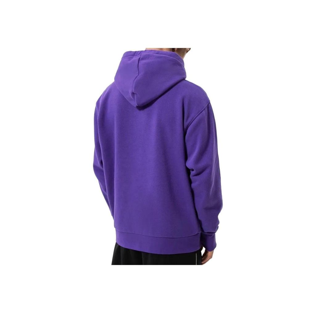 Nike NBA Los Angeles Lakers Fleece Pullover Hoodie Purple Men Streetwear DN4709-504