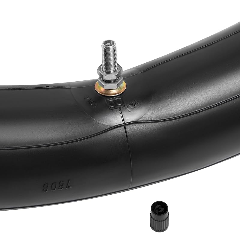 PaoWin 2-Pack, 2.25-17 Tube, Thick Wall, Sturdy, TR4 Valve, 2.50-17 Tube, 2.25/2.50-17 70/100-17 Tire Tube, Applicable to 2.25-17 2.50-17 70/100-17
