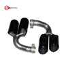 Porsche Cayenne GTS Sport Quad Exhaust Titanium Black Tailpipe for 2018-2025 Models