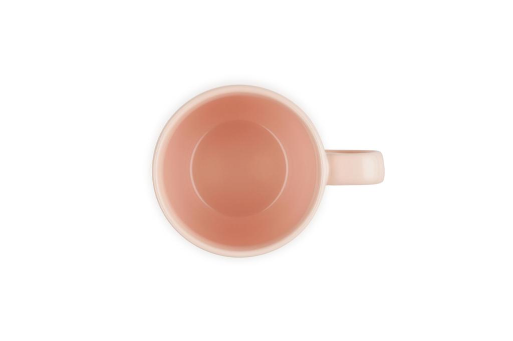 LE CREUSET Legend Mug, 350ml, Peche, Heat and Cold Resistant, Microwave and Oven Safe [Official Japanese Product]