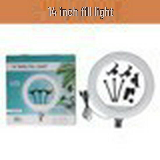 Desktop Ring Light for Live Streaming & Selfies - Facial Beauty Lighting for Tender Skin & Video Recording