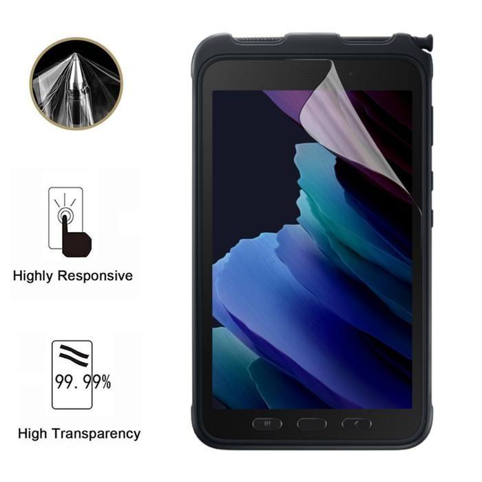 Screen Protector for Samsung Galaxy Tab Active 5 [2 Pack] Ultra Thin Resistant Protective Plastic Film Phonillico