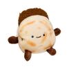 Hamburger Chinese Plush Toy Keychain Pendant Bag Decoration Kids Gifts 12cm