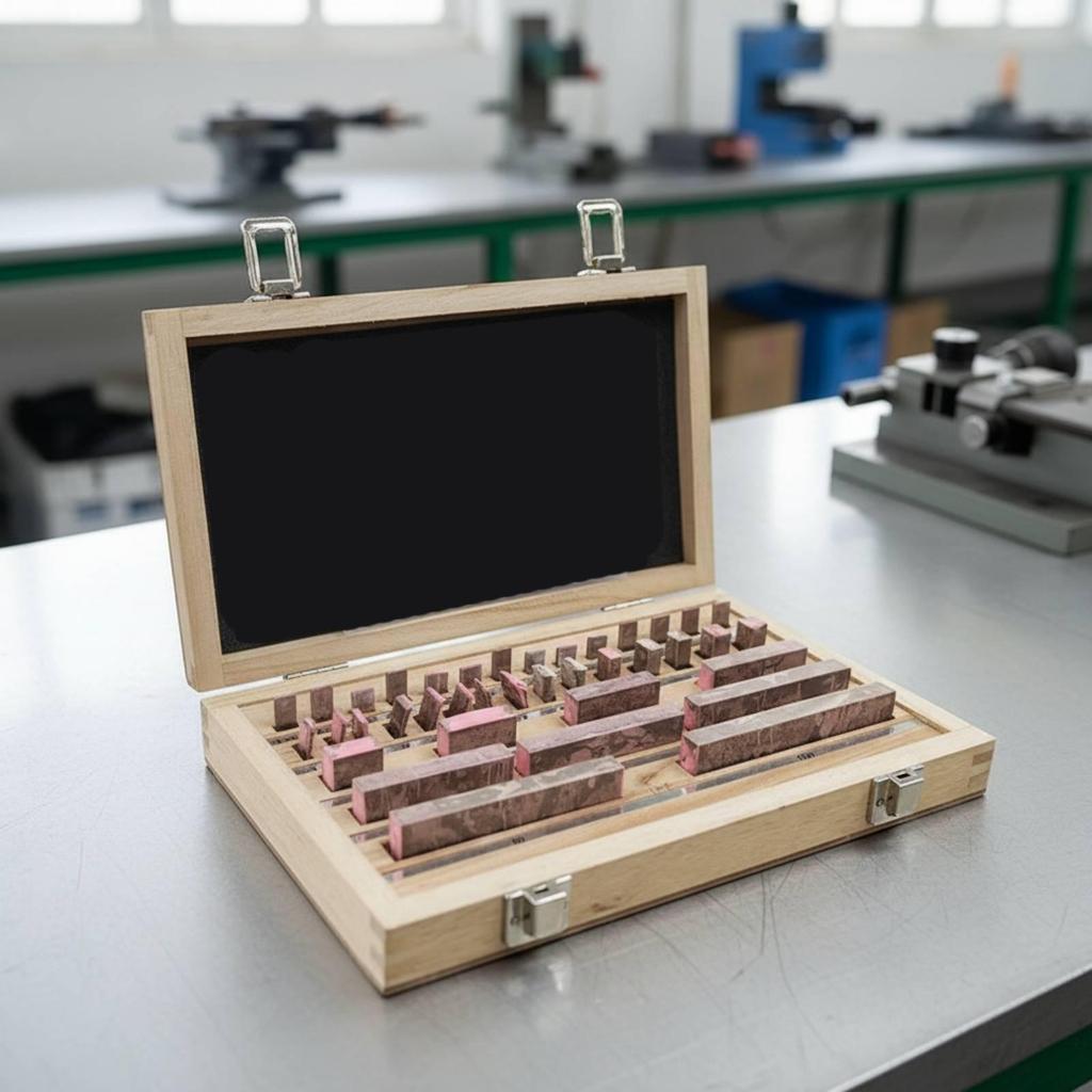 38 Pieces Calibrated Steel Gauge Block Set Accurate Hardened Slip Gauges for