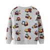 Autumn New Arrival Boys' Cartoon Hoodie - European & American Style
