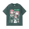 275 GSM Washed T-shirts 100% Cotton Spy x Family V4 Anya Print Unisex Heavy Cotton T Shirt