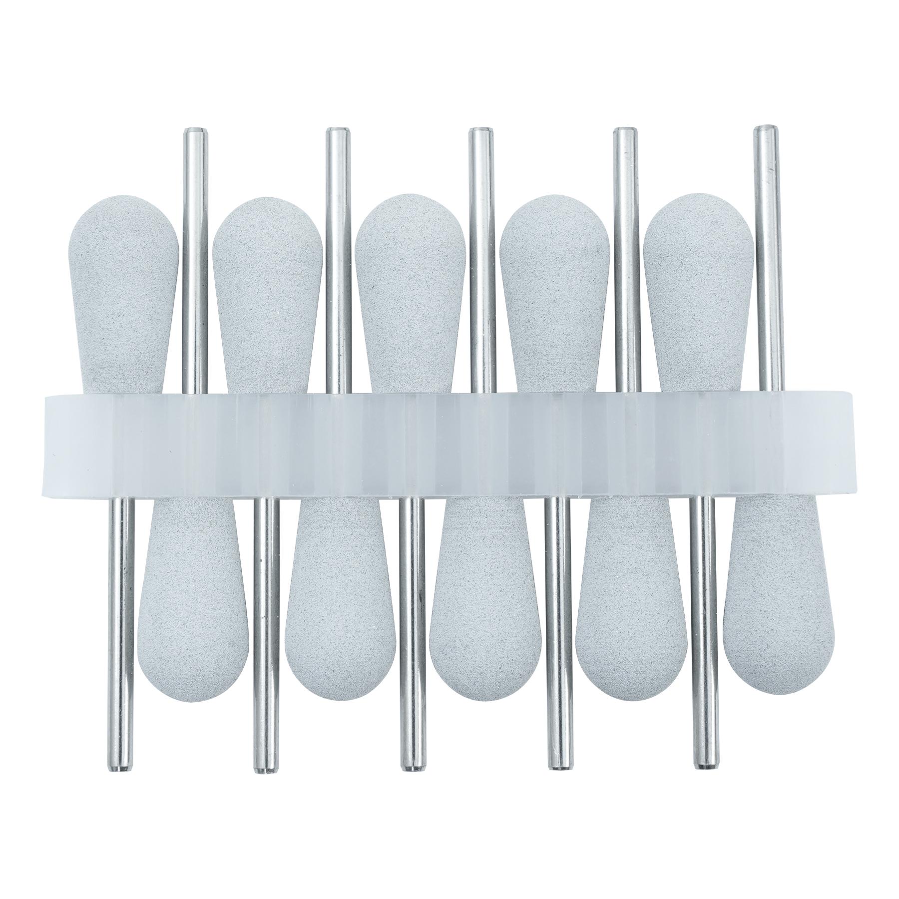 

10 шт./лот 2,35 мм стоматологические силиконовые резиновые полировщики боры шлифовальные головки хвостовик HP вращающийся инструмент для отбеливания зубов стоматолог