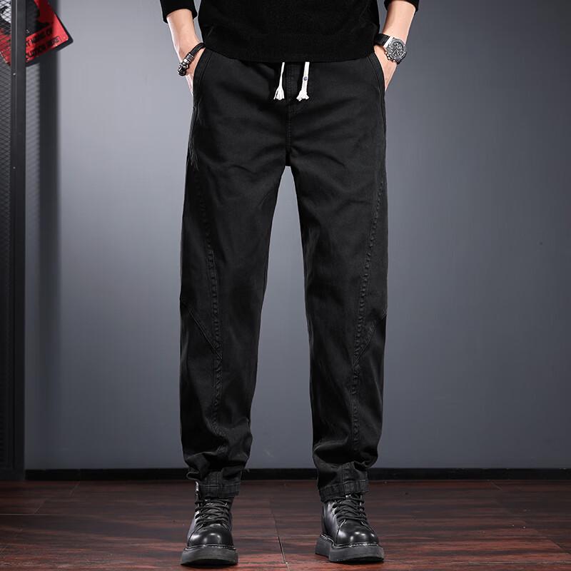 JELERNO Men s Loose Straight Casual Cargo Pants 2XL