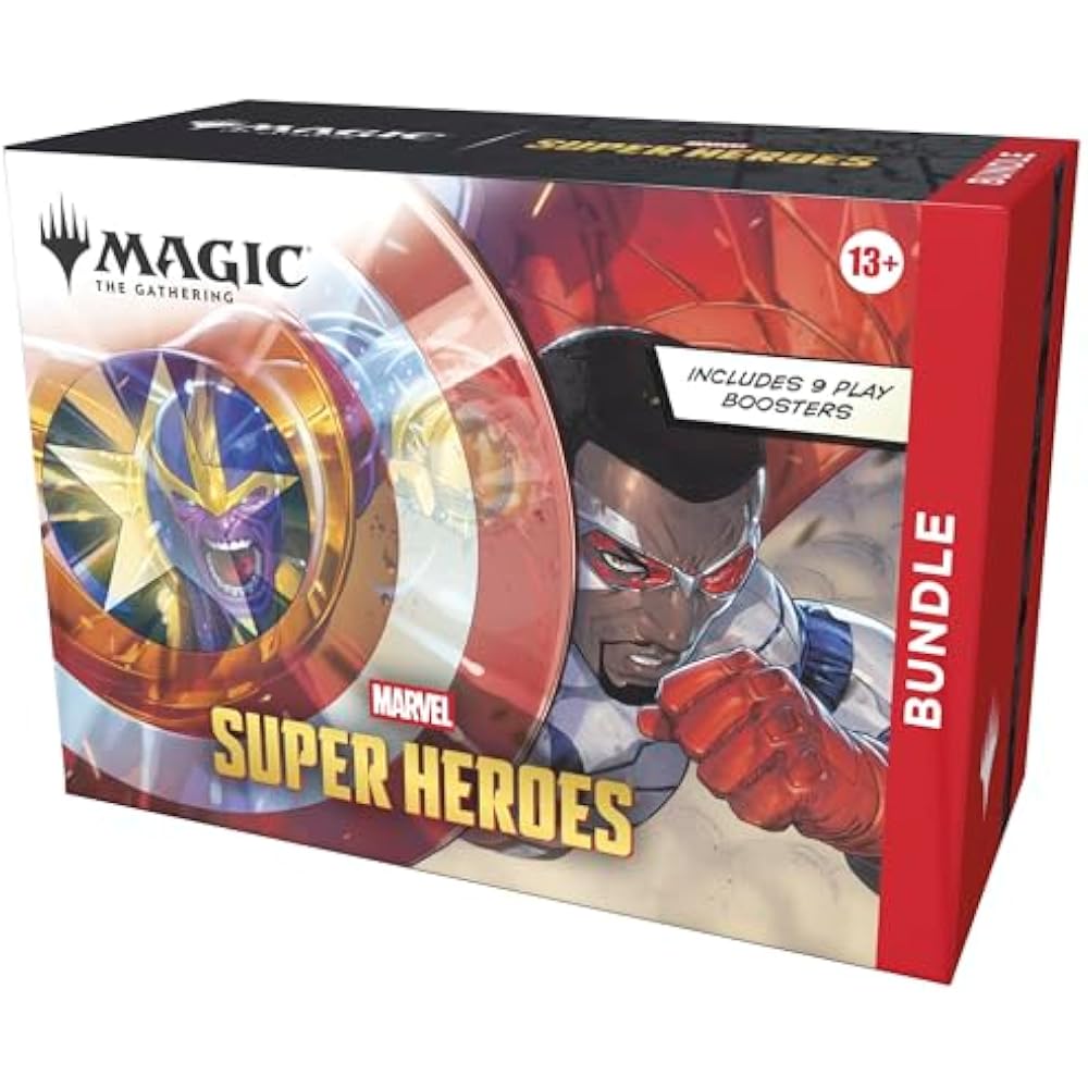 Magic: The Gathering | Marvel Super Heroes Bundle English MTG Treca Wizards of the Coast MSH D536...