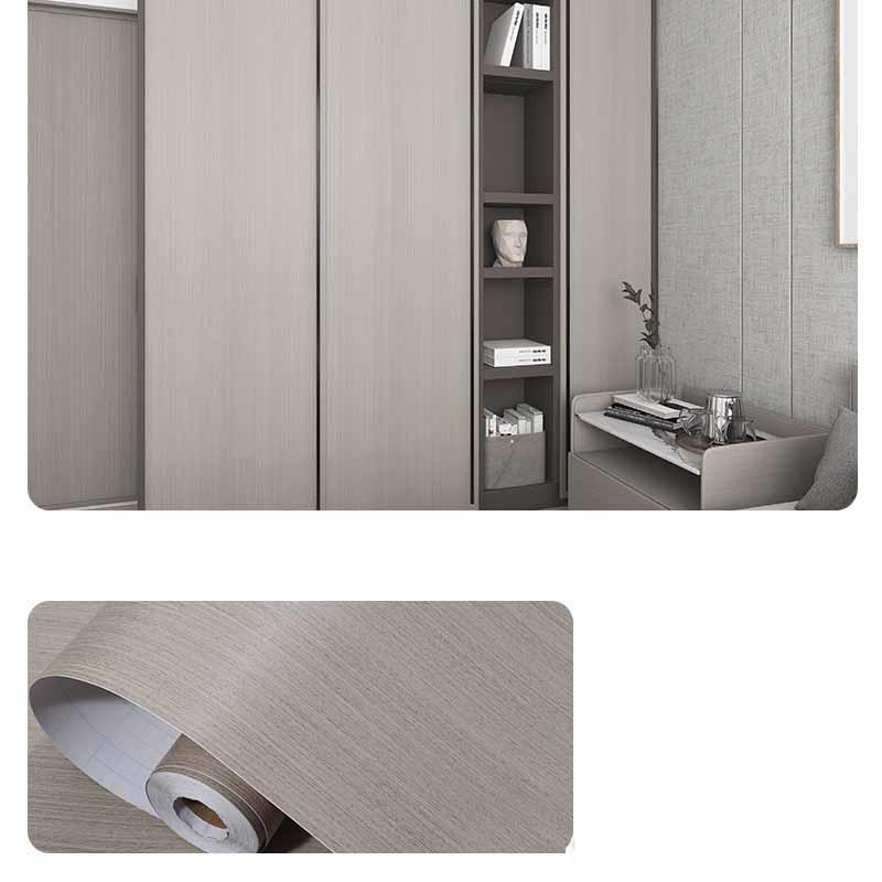 Wood Grain Self-Adhesive Film Waterproof Vinyl Wrap Furniture Renovation Home Decor Cabinets Wardrobes Tables Makeovers