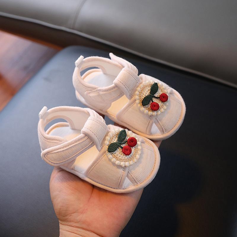 Breathable Summer Baby Sandals, Soft Sole Non-Slip Shoes for Newborns & Toddlers 0-12 Months, Unisex