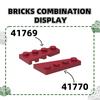 119Pcs/Lot 41770 2x4 Left Wedge-Shaped Building Blocks Moc Works With Bricks DO-IT-YOURSELF Children's Toys Assembly Gift Box