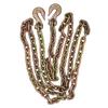 Binder Chain Double Clevis Grab Hook 10FT Length G70 Mn Steel Transport Binder Chain for Towing