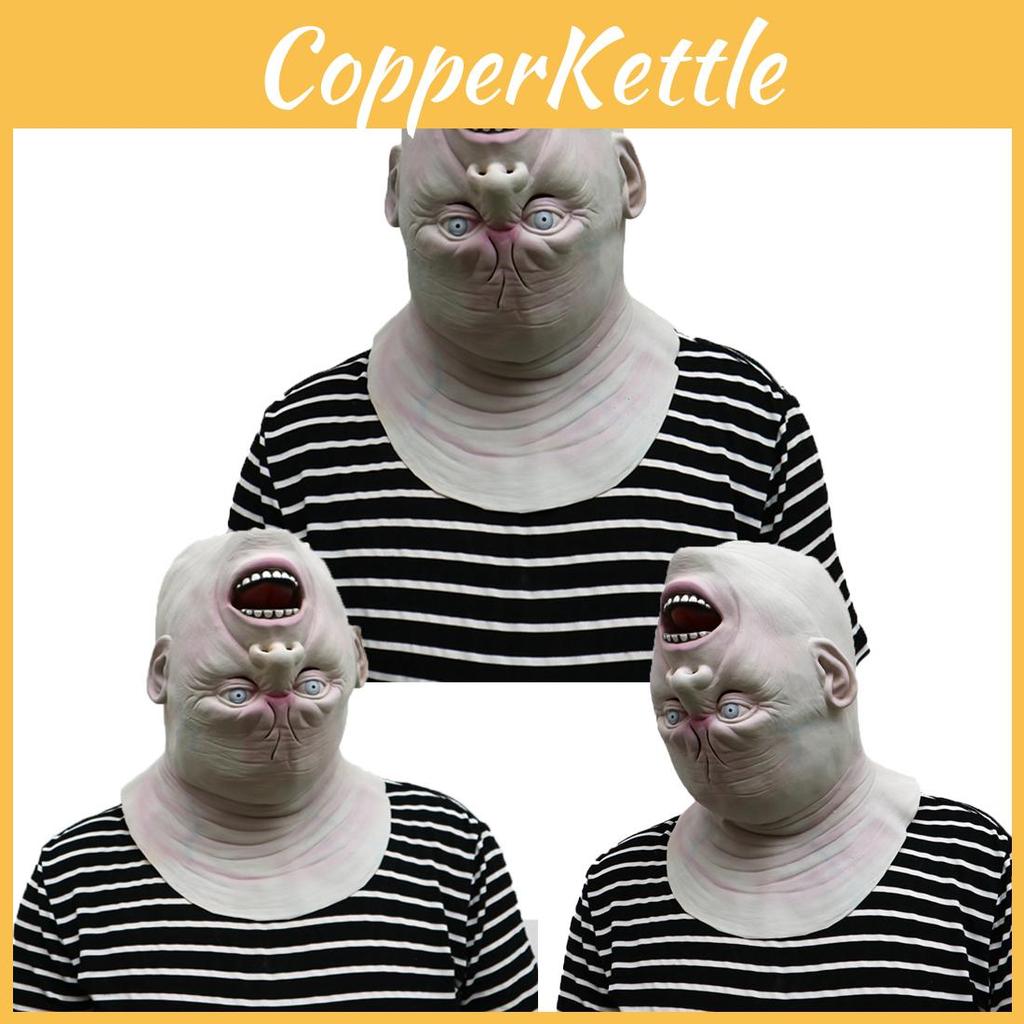 Terrifying Upside Down Full Head Mask For Halloween Parties And Cosplay Events