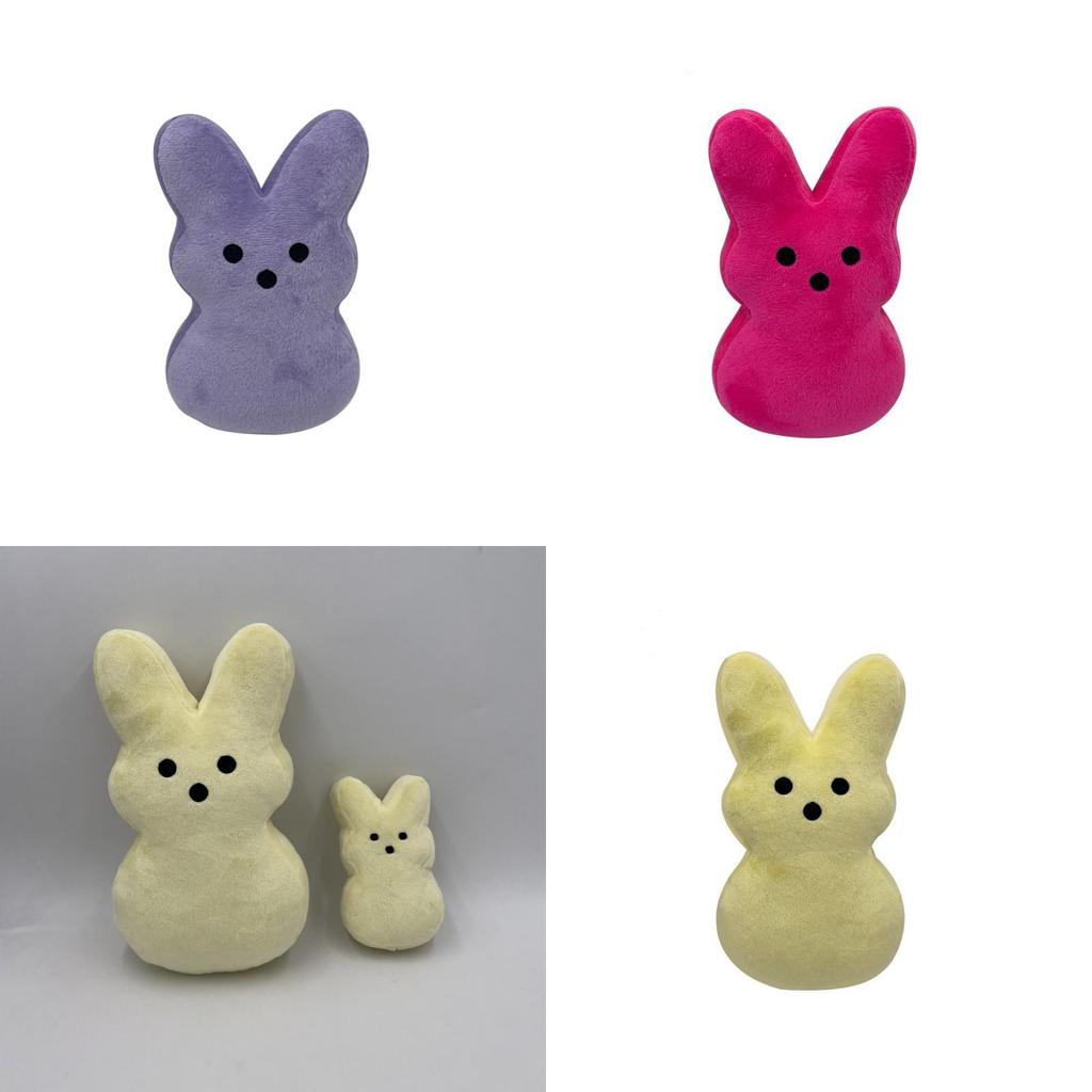 Plush Easter Bunny Peeps Just Born Soft Stuffed Marshmallow Toy Gift For Kids