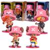 8CM Tony Tony Chopper Cosplay Figure Anime ONE PIECE Sanji Usopp Portgas D Ace Golf Model Toy Gift Collection Ornaments  PVC