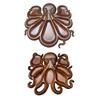 1Pc Wood Furnishings Snacks Personalized Cooked Food Platter Fun Fruit Home Decorative Octopus Shape Kitchen