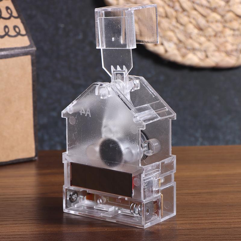 1Pc Auto Swing Display Accessories Creative Solar Energy Acrylic Wobbler Stand Diy Automatically Shake Head Model Car Decoration
