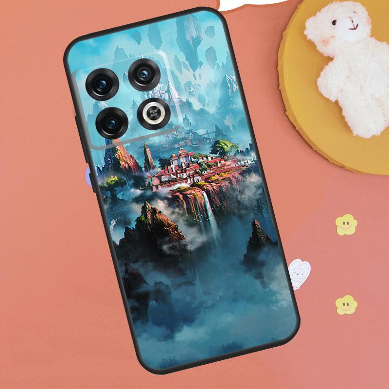 Anime Natura Landscape Case For OnePlus 13R 12R 10R 13T 15 13 12 11 10T 8T Nord CE 4 3 2 Lite N20 N30 Nord 5 Funda
