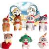 Mofusand Plush Toy Dolls Gingerbread Man Room Decoration Children Gift Christmas