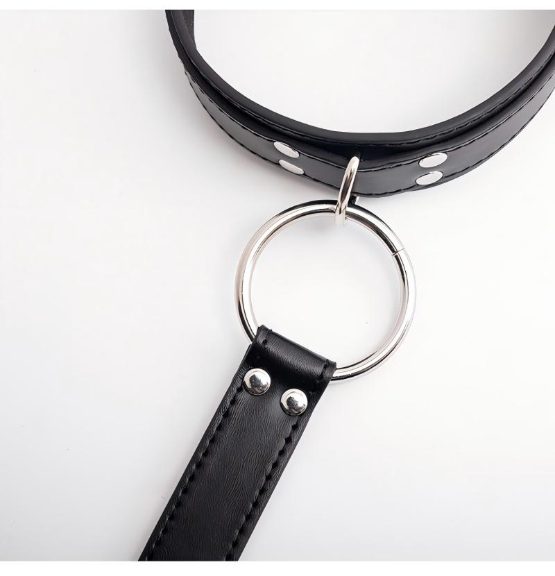 Erotic Leather Handcuffs Collar Fetish  Bondage Restraint Rope Slave Erotic Sex Toys For Women Men Couples Adult Games