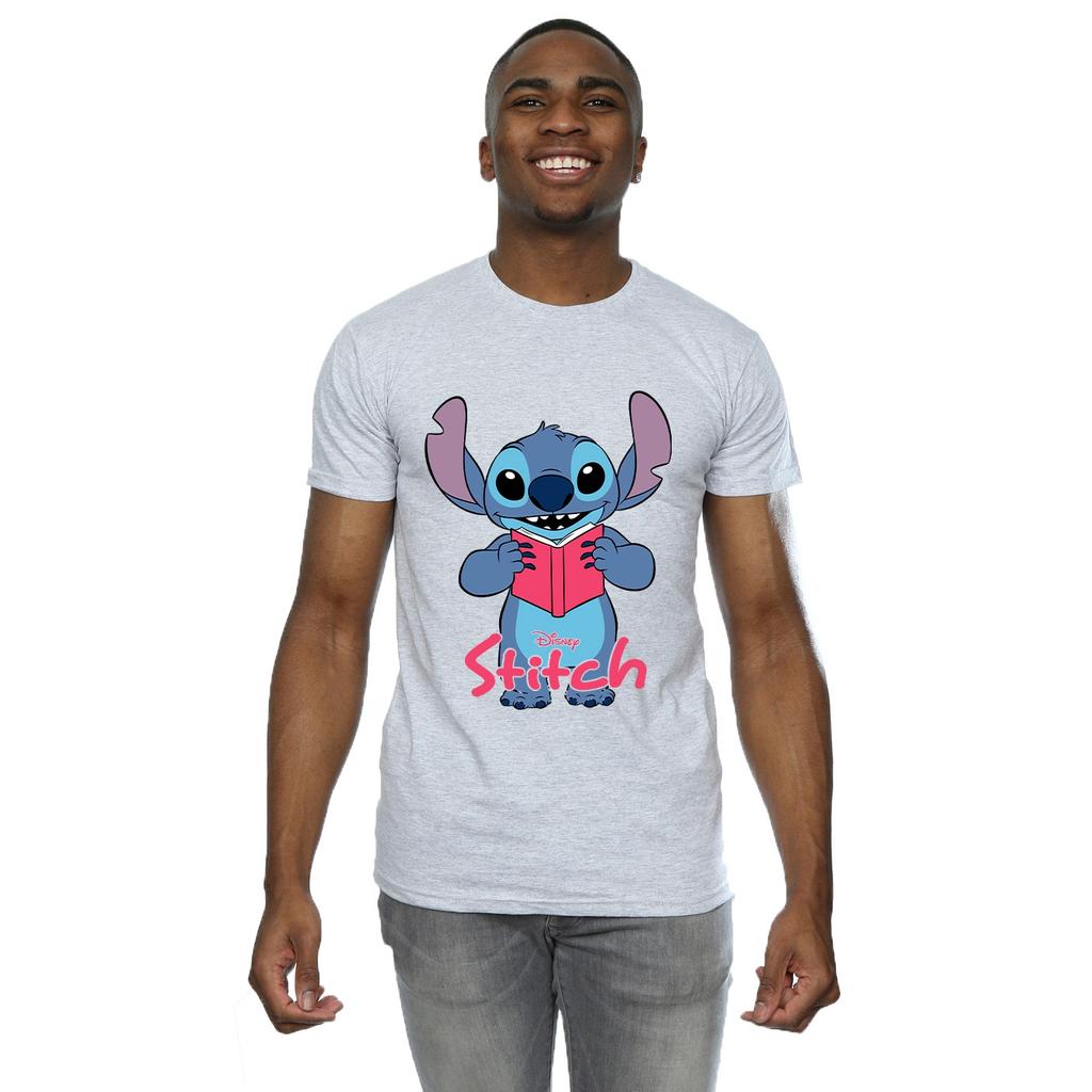 Lilo & Stitch Boys Reading Standing T-Shirt