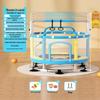 Brangdy Kids Indoor Trampoline with Safety Net