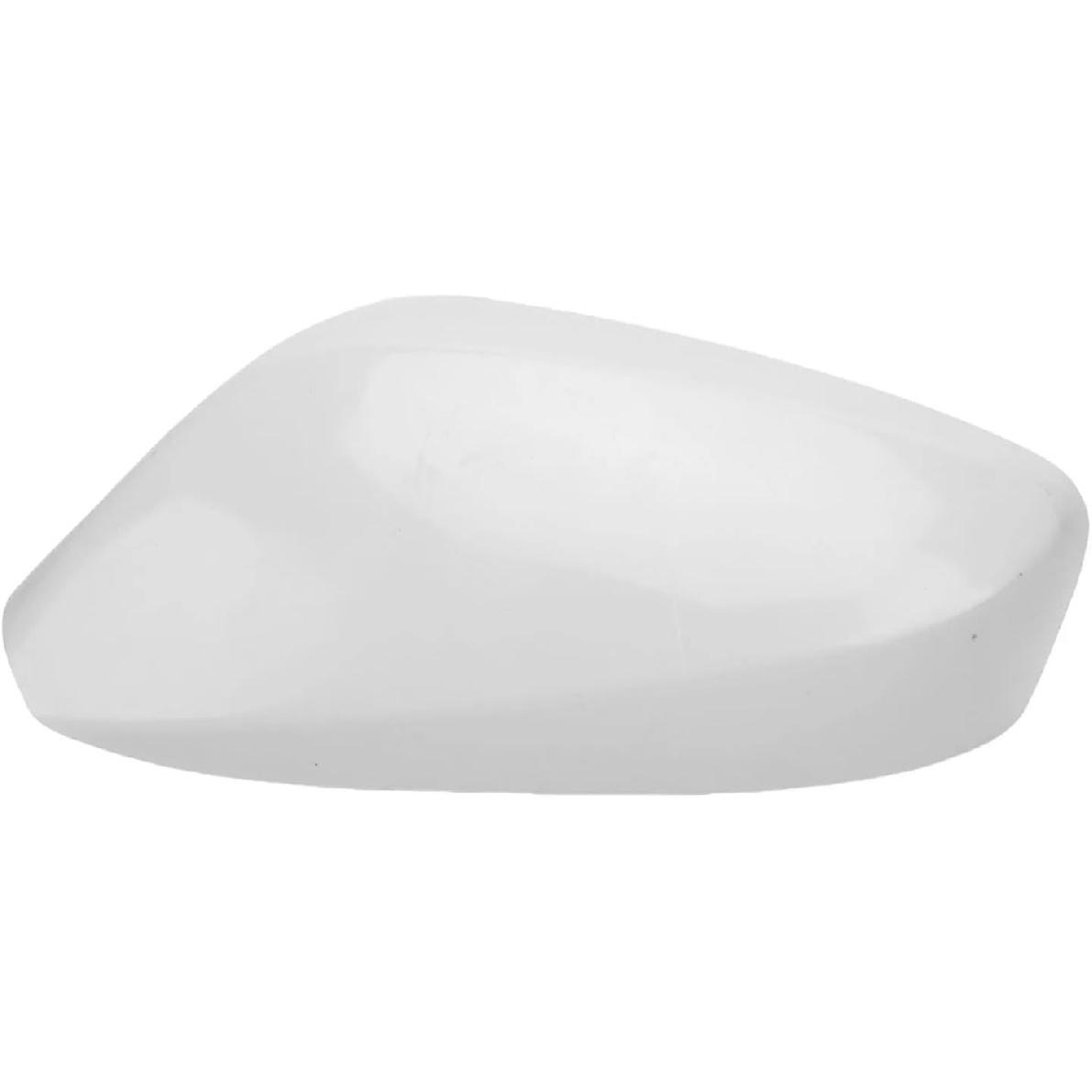 

1Pc Car Left/Right Side Rear View Mirror Cover Cap Compatible For Hyundai Elantra 2011–2016 Models Without Mirror Turn Signal Lights(White left) White left