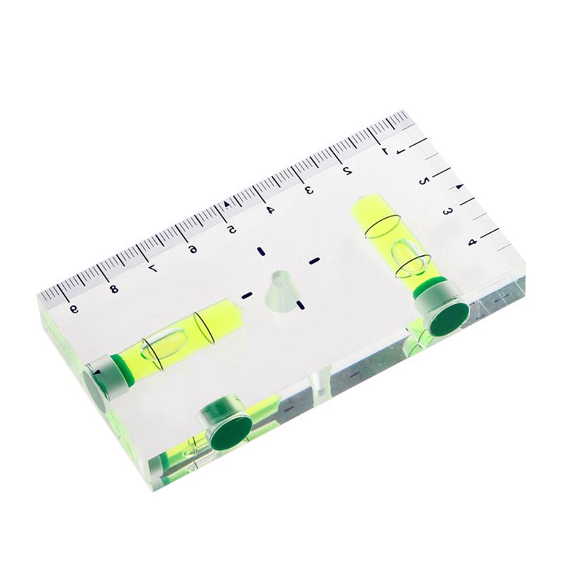 High Precision Transparent Magnetic Level Bubble Mini Level Construction Leveling Tool Measurement Bubble Level Gauge