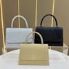 Metallic Folded Clutch Bag With Magnetic Closure For Evening Events