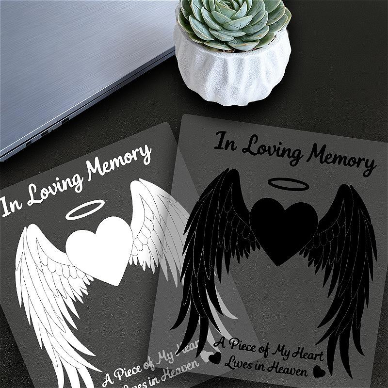 1pc In Loving Memory Motorcycle Stickers Waterproof for Motorcycle Fairings Tailbox Car Windows Scooters Universal Vinyl Decals