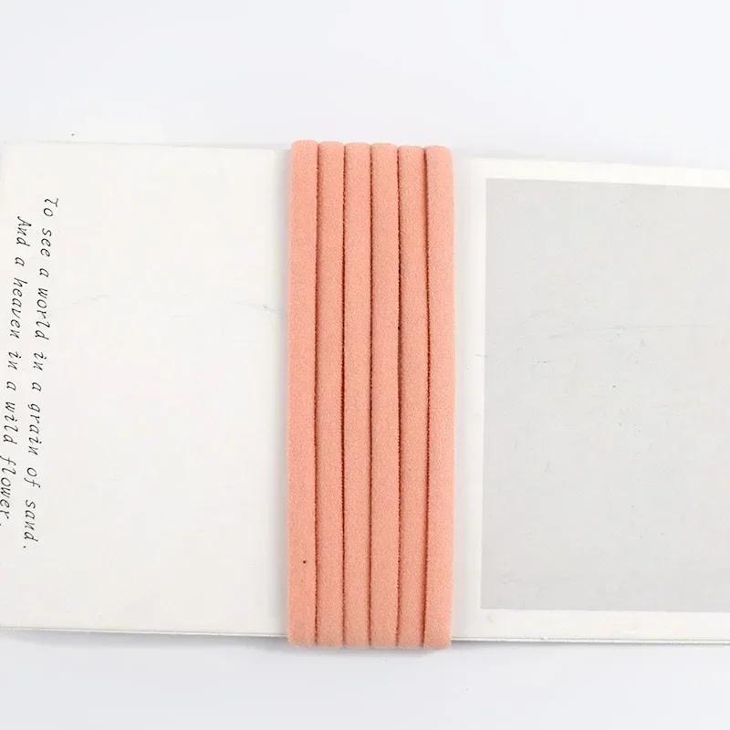 5/10/20Meters Elastic Band 3/5mm Colored Polyamide Rope Decor Rubber Tape Oil Core Hair Ring Stretch Ropes Sewing Accessories