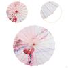 Chiński Parasol z Papieru Olejnego Wzór Kwiatowy dla Dziewcząt Występ Sceniczny