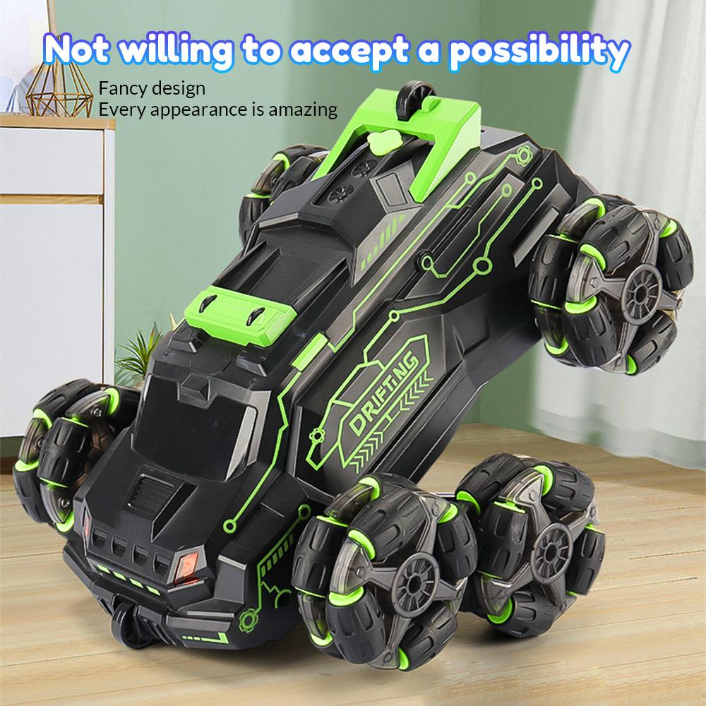 Remote Control Car RC Drift Racing Wireless Vehicle Off Road Alloy High-Speed Trucks With LED Light Climbing Gift Kid Toy