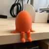 Articulated Bunny Egg Figurine Easter Decoration Movable Leg Joint Egg Statue Home Office Desktop Ornament And Gift