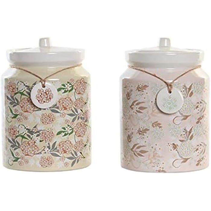 Flacon - DKD HOME DECOR - Estándar - Dolomite - Multicolore - 45,5 x 32,5 x 32,4 cm