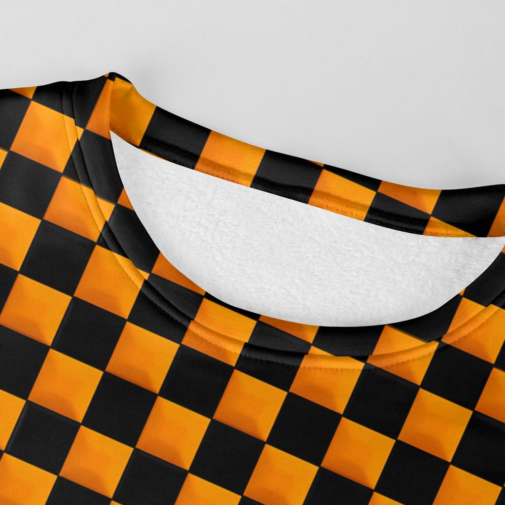 Herren Rundhals Fleecegefüttert Dick Warm Sweatshirt