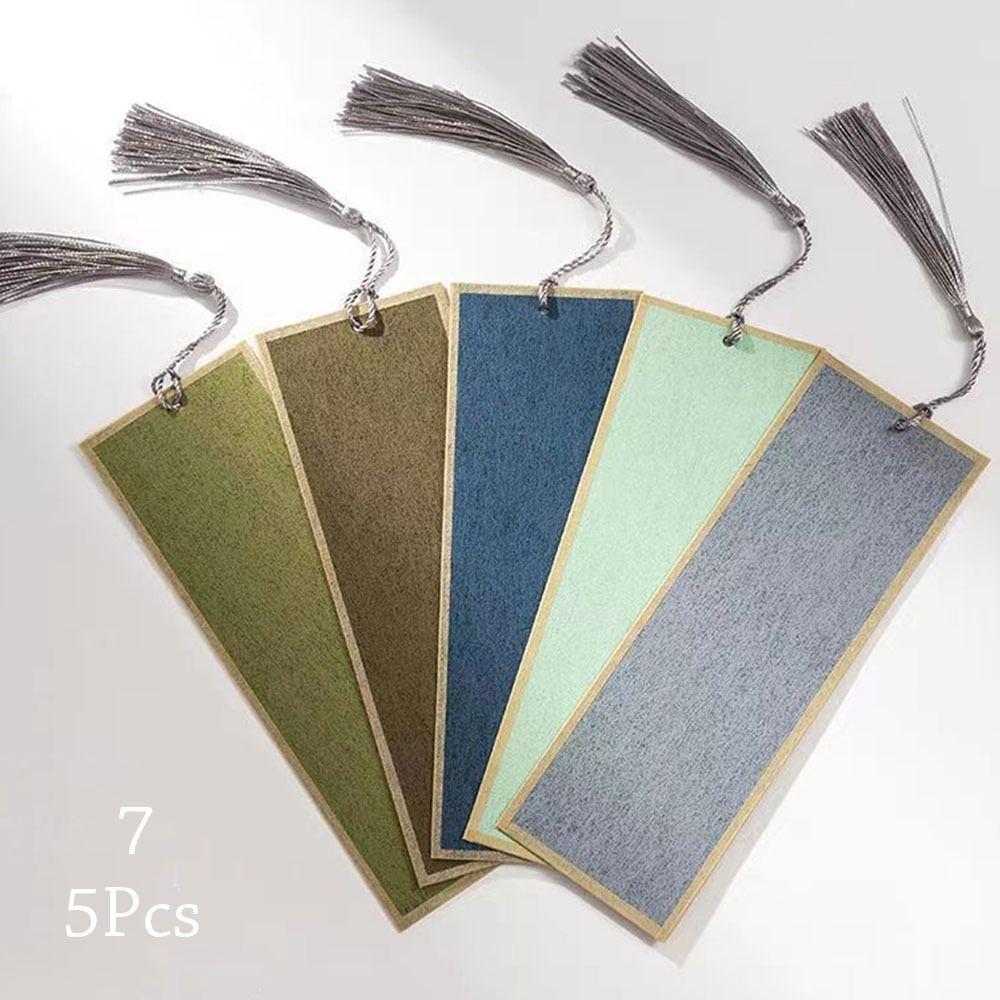 5/10Pcs Hand-painted Book Page Clips Funny Separator Pages Tags Creative Bookmarks
