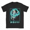 2026 Hatsune Miku Anime T Shirt Unisexs Cotton Tops Tee Aesthetic Oneck Short Sleeve Kids Tshirt Unisexs Shirts Women tshirts