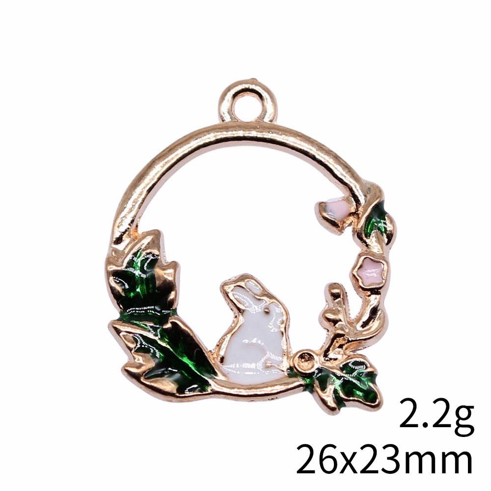 Valentine's Day Charms For Bracelet Flamingo Mermaid Enamel Charms Pendant Home Garden Pendants For Bracelets