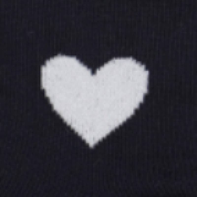 [fila Kids] All Over Heart Pattern Long Neck Socks  Fk3scf5356f Did  q0zFk3scf5356fDid