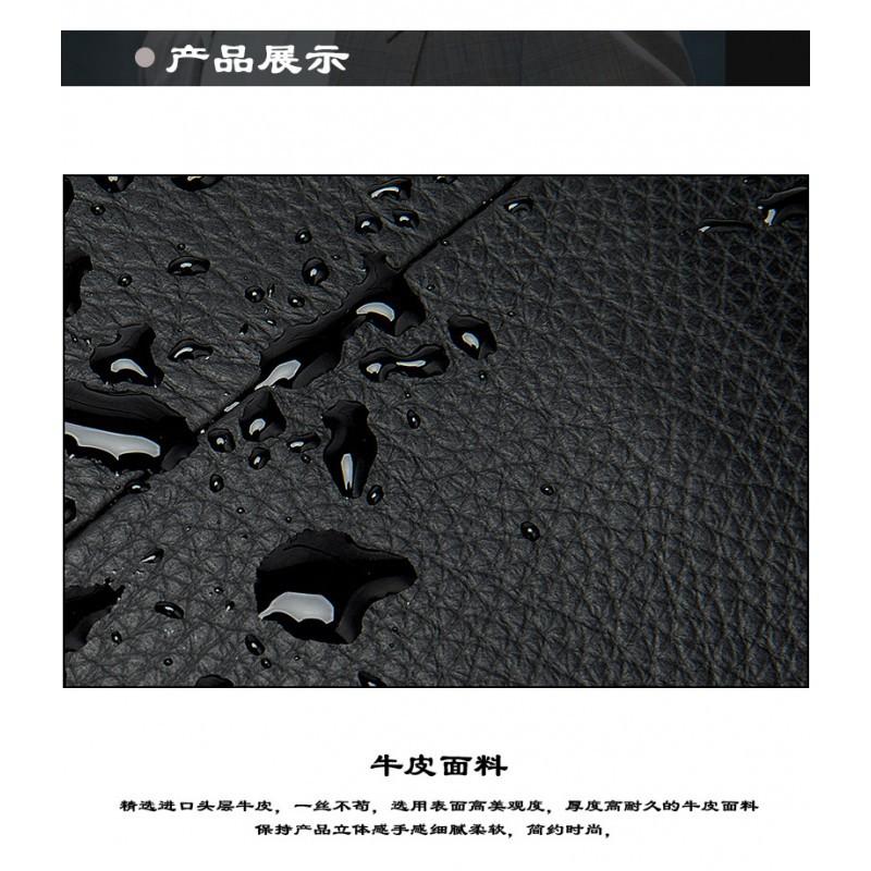 Real Cowhide Men's Bag Single Shoulder Crossbody Genuine Leather Chest Korean Casual Top Layer