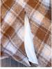 2025 Winter Plus Size Retro Plaid Midi Skirt - Thick Wool for 130-320 Jin