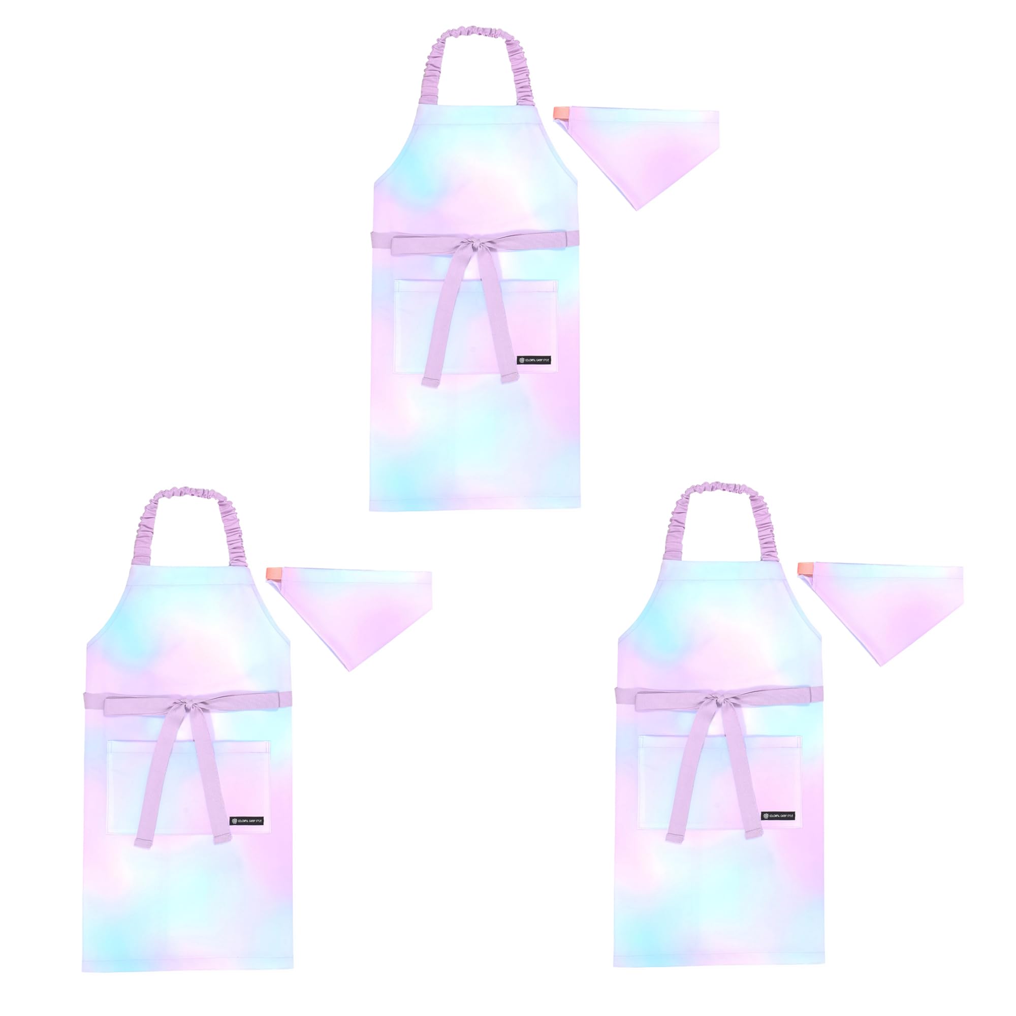 

ЦВЕТНОЙ КОНФЕТНЫЙ СТИЛЬ Фартук Аврора Для треугольной повязки Детский Начальная школа Начальная школа N9003733 Детский (130-160см) Водоотталкивающий,